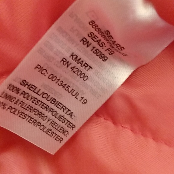 Roebuck & Co. Pink snow bib - Picture 10 of 15